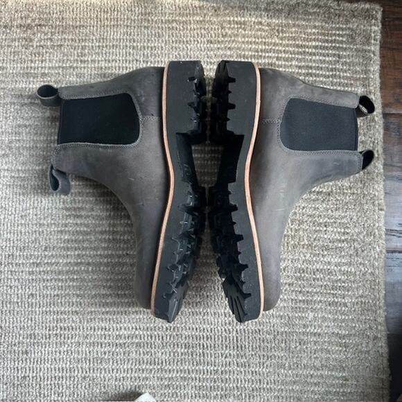 Nisolo Go-To Lug Chelsea Boot New In Box Size: 9 Color: Grey - Picture 3 of 9